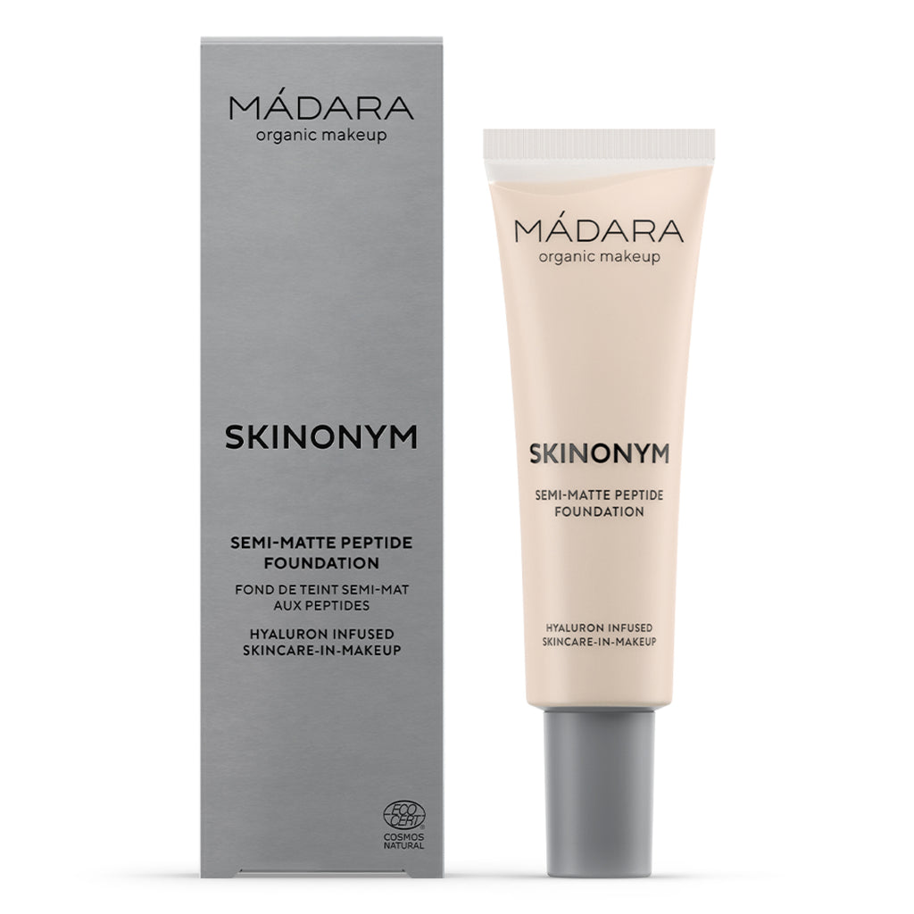 MÁDARA Make-Up Foundation Semi-Matte Peptide Foundation