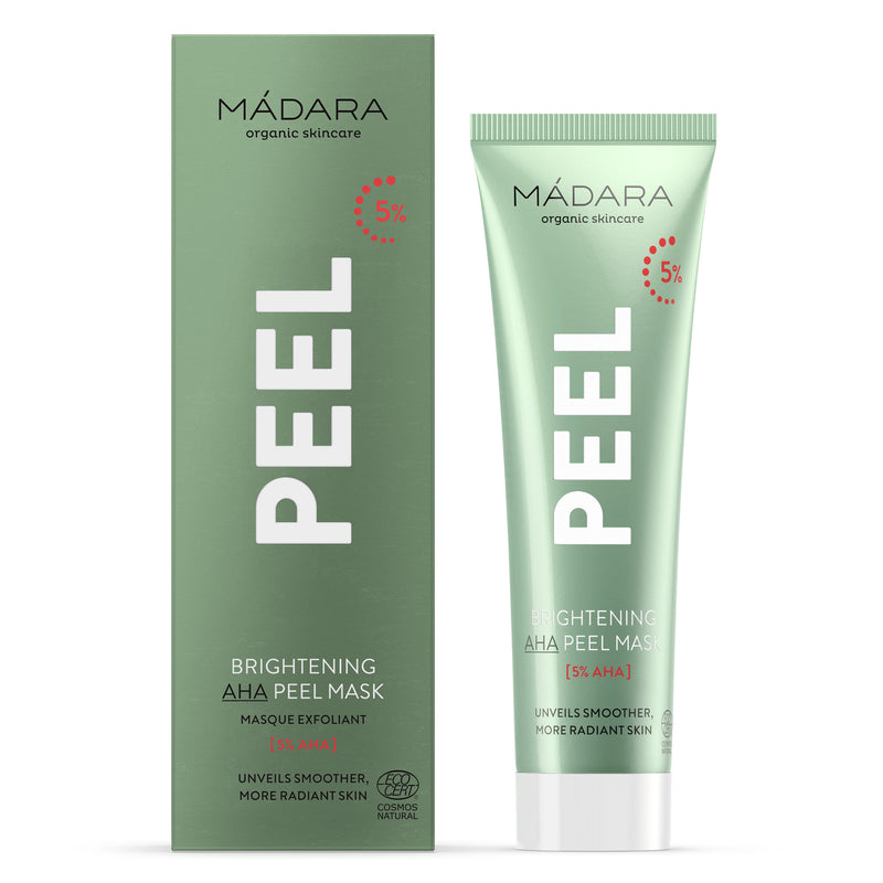 MÁDARA Skincare Peel & Detox Brightening AHA Peel Mask Peeling
