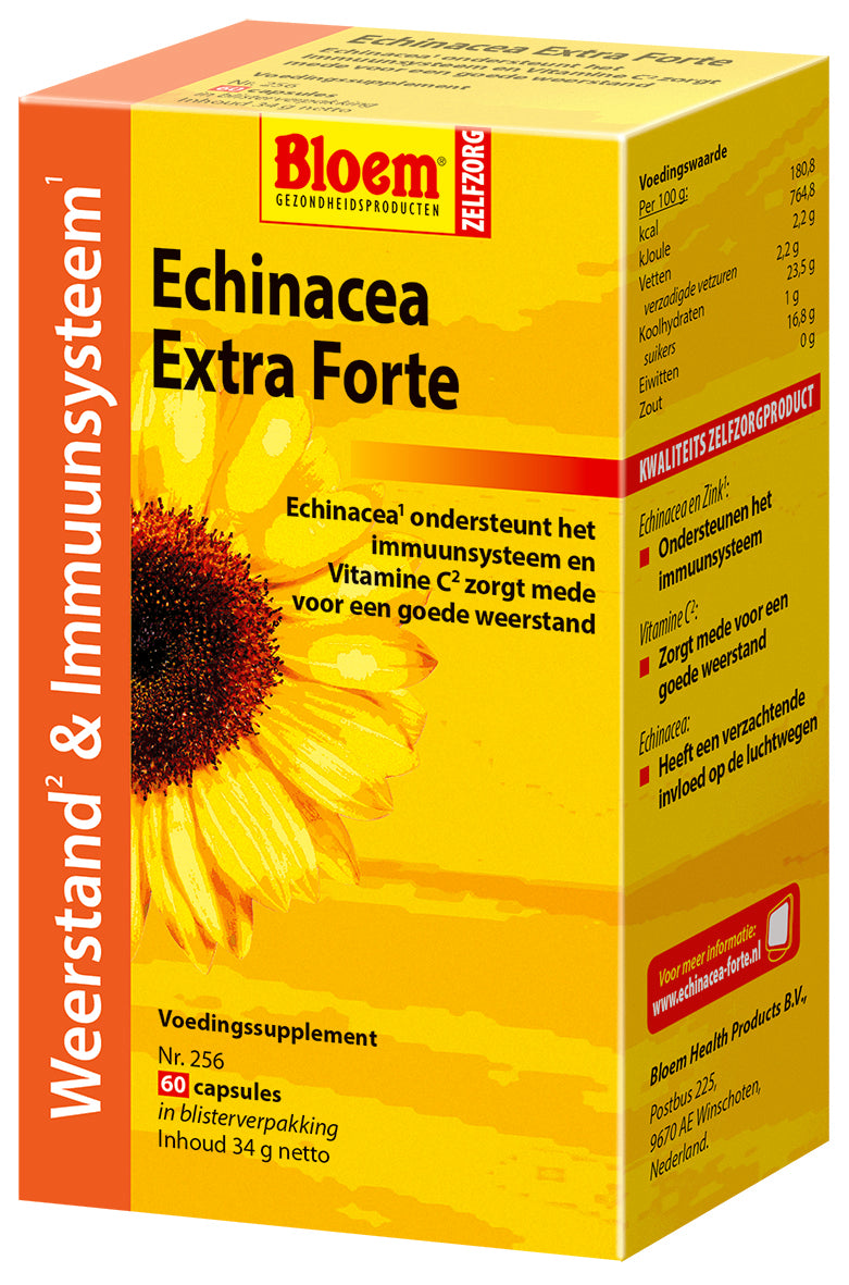 Bloem Echinacea Capsules Weerstand & Immuunsysteem