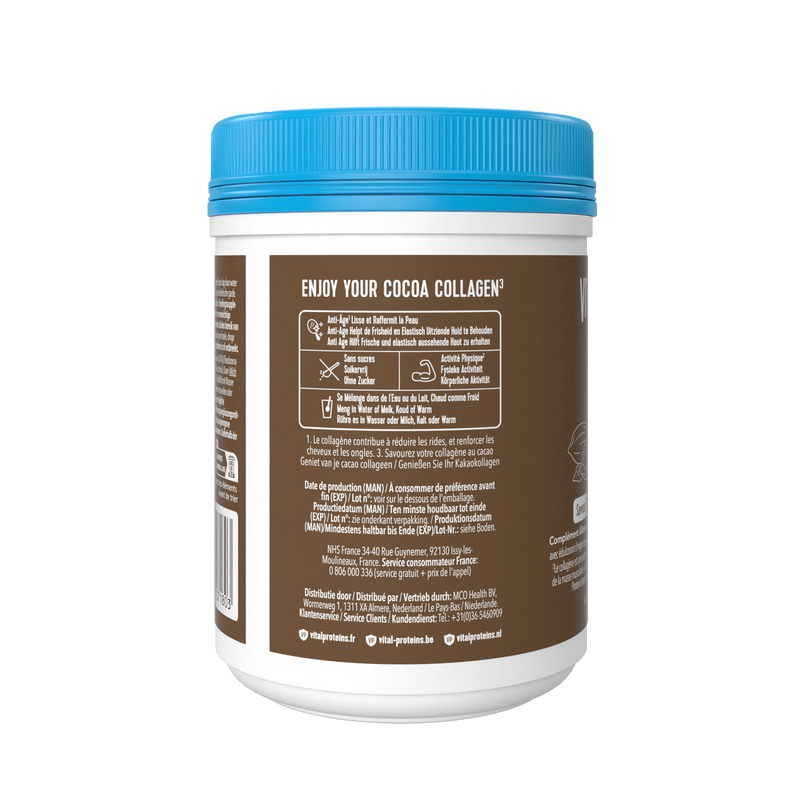 Vital Proteins Collageen Peptides Cacao Smaak