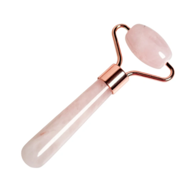 Amici Rose Quartz Facial Mini Roller