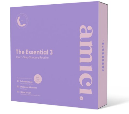 Amici Essential 3-Step Skincare Routine Set