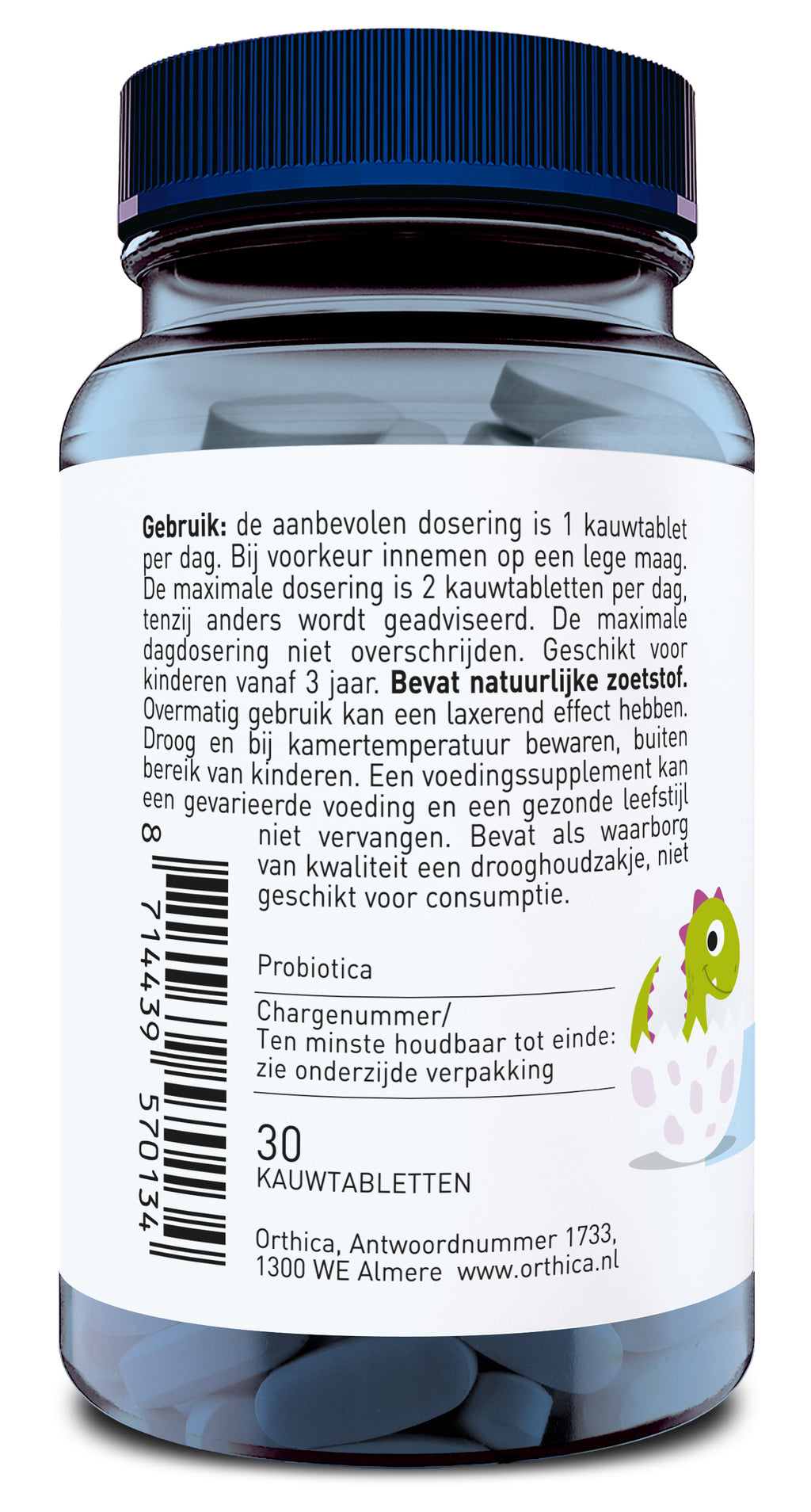 Orthica Dino Orthiflor Kauwtablet Tabletten
