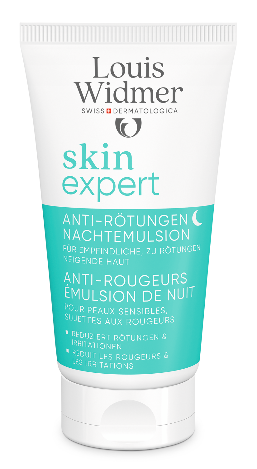 Louis Widmer Skinexpert Anti-Roodheid Nachtemulsie ZP
