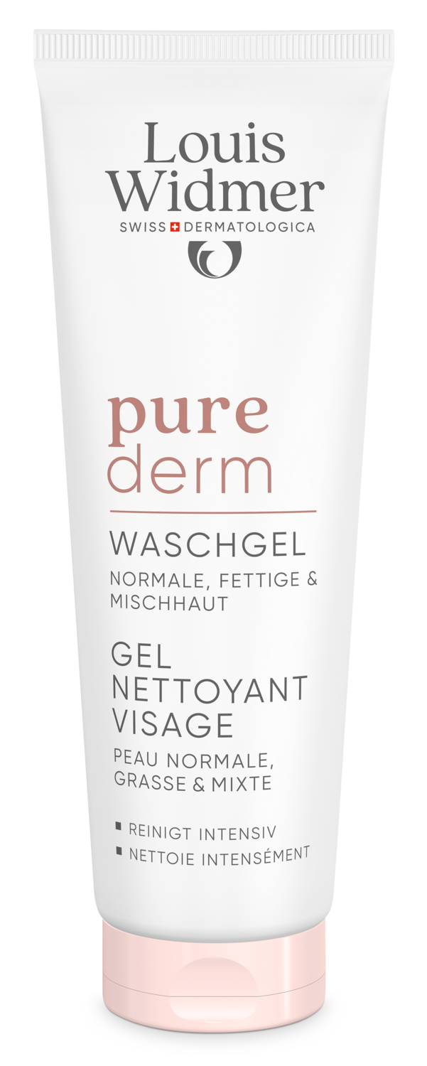 Louis Widmer Purederm Wash Gel Gezicht ZP