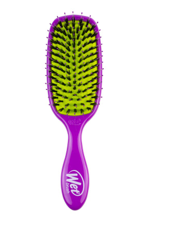 The Wet Brush Shine Enhancer Brush Purple Shine Borstel