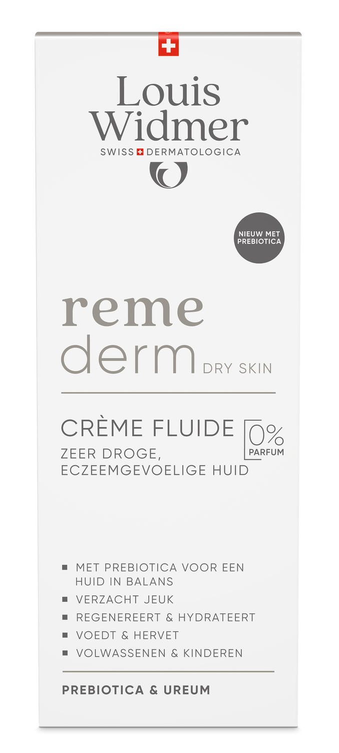 Louis Widmer Remederm Dry Skin Fluide Met Prebiotica ZP
