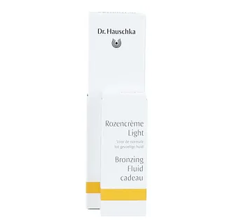 Dr. Hauschka Rozencrème Light + Bronzing Fluide 2, Set