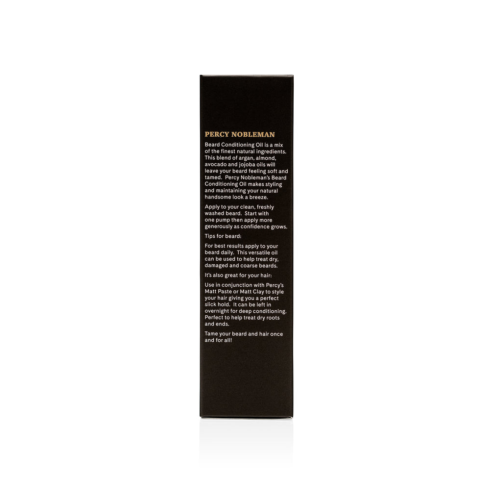 Percy Nobleman Beard Conditioning Oil Original