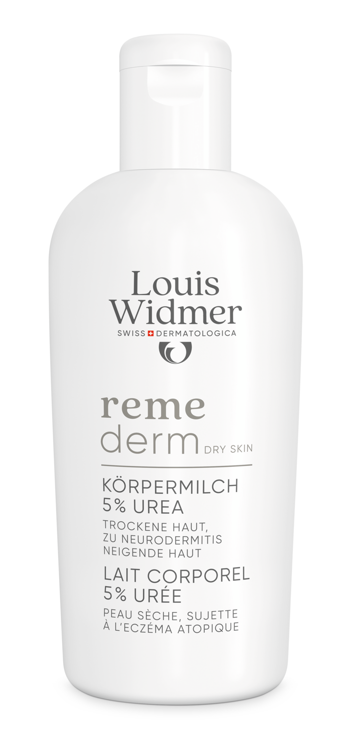 Louis Widmer Remederm Lichaamsmelk 5% Ureum Licht Geparfumeerd Melk