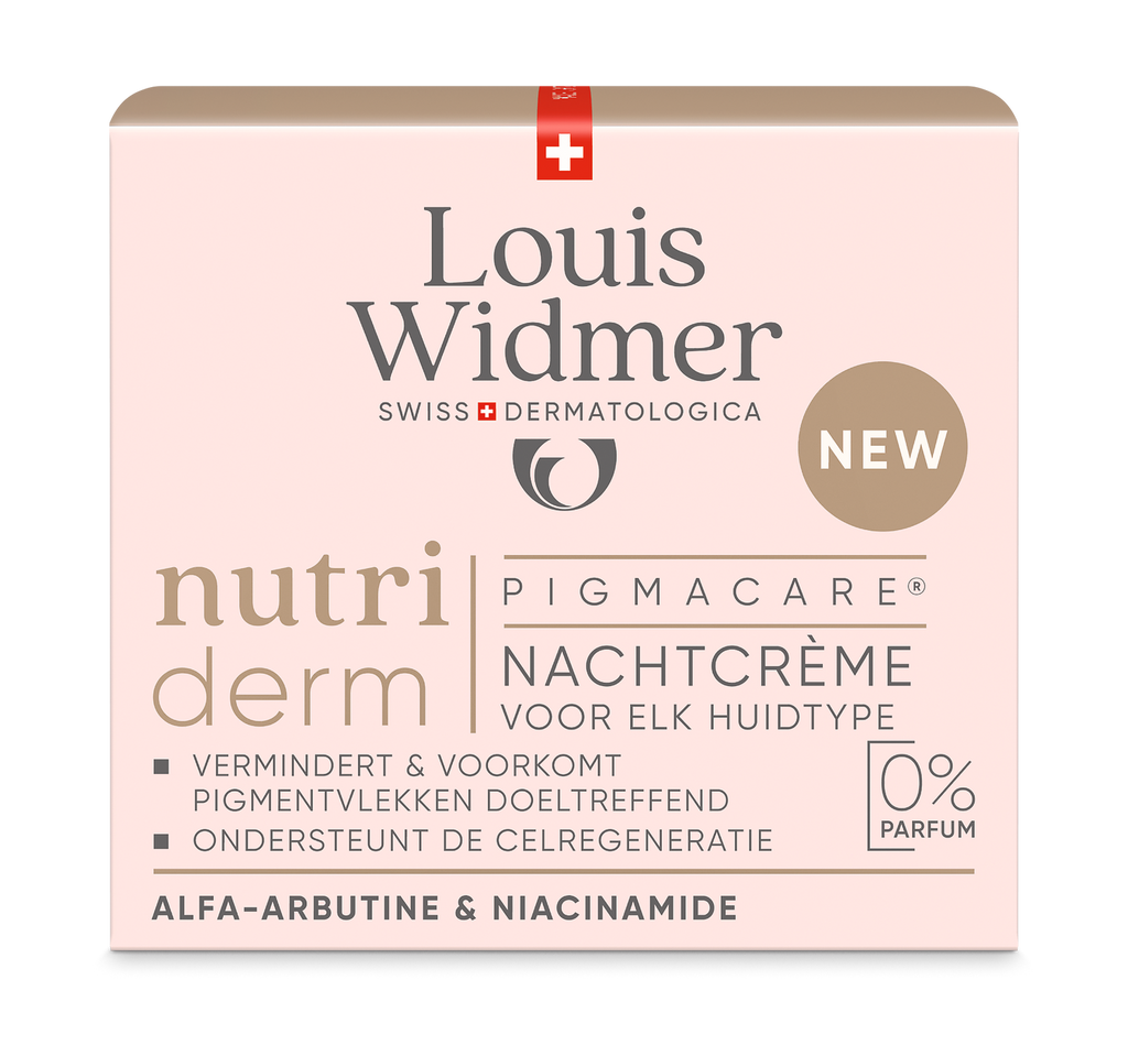 Louis Widmer Pigmacare Nachtcrème UV50+ Zonder Parfum