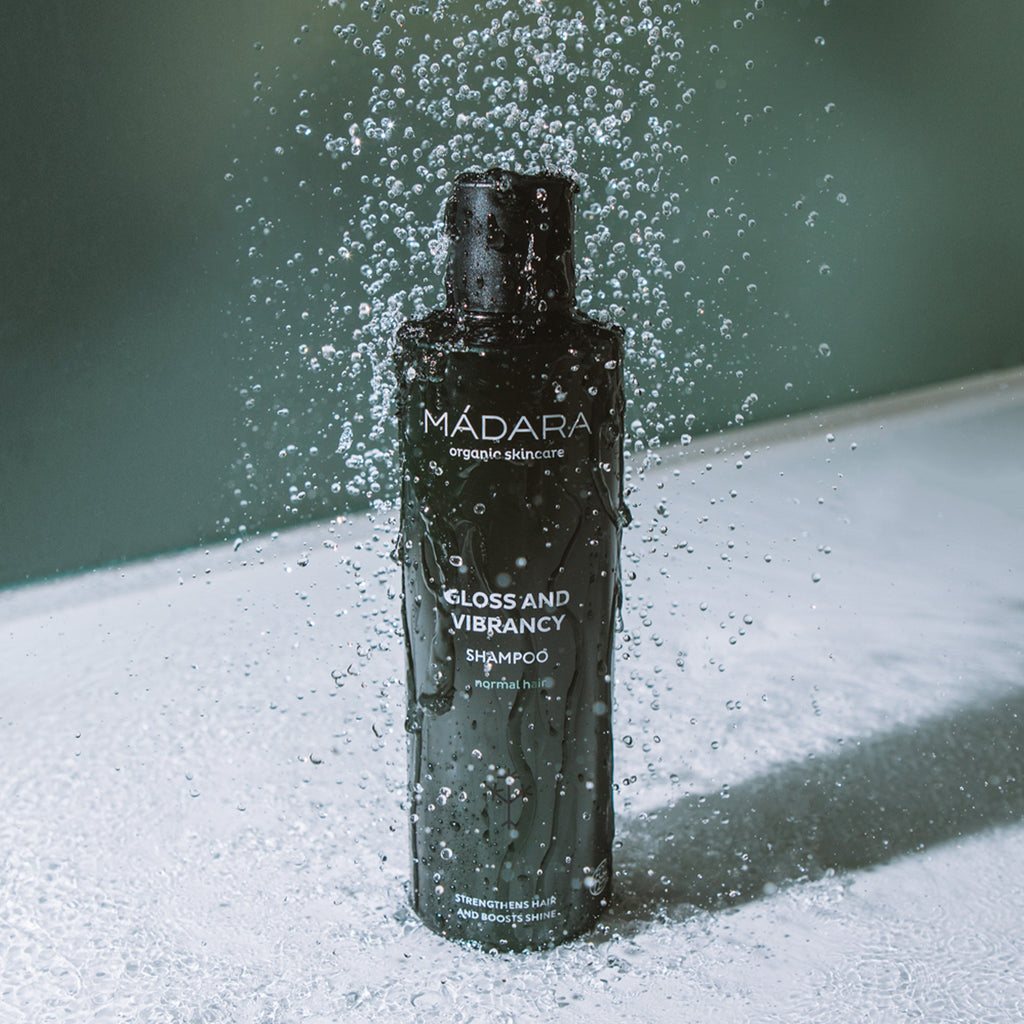 MÁDARA Body & Hair Gloss and Vibrancy Shampoo