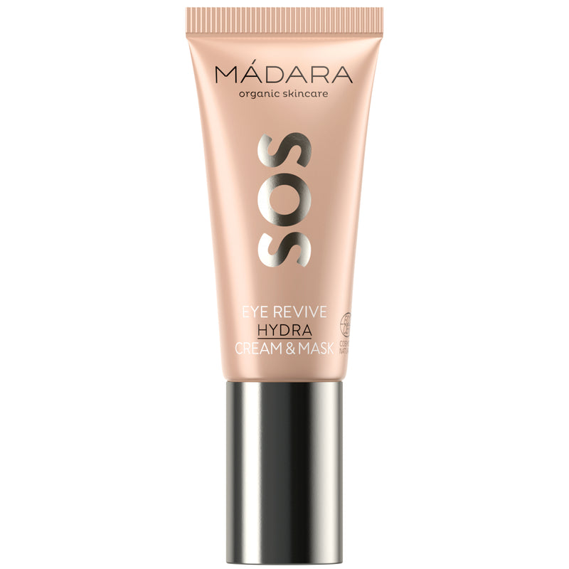 MÁDARA Skincare SOS Line Eye Revive Hydra Cream and Mask