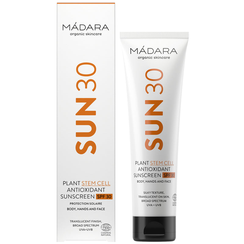 MÁDARA Body & Hair Sun-Body Stem Cell Antioxidant Sunscreen SPF 30 Crème