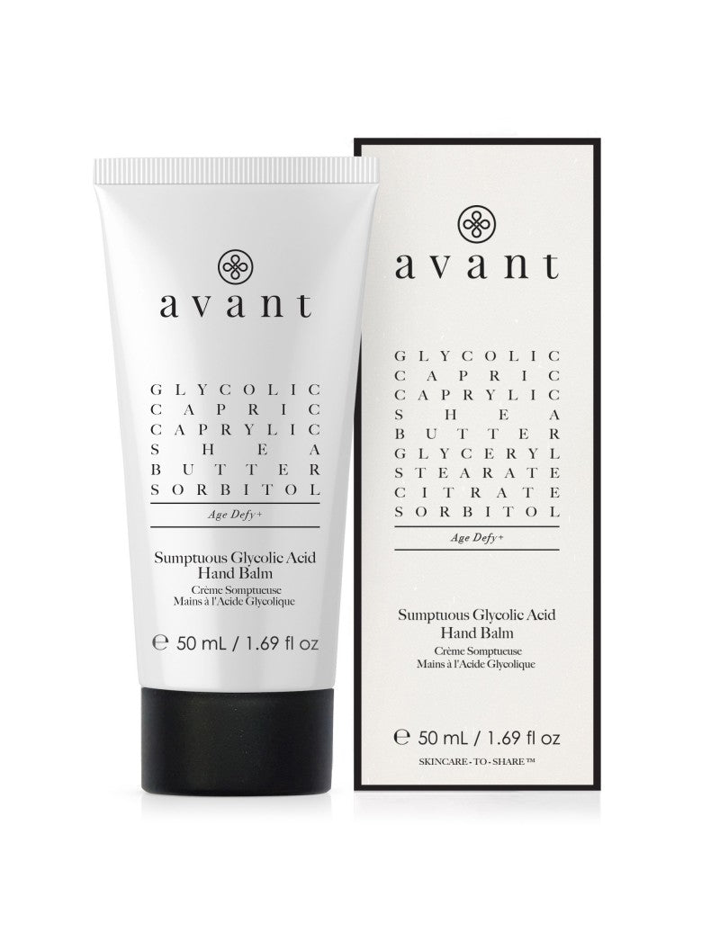Avant Age Defy+ Sumptuous Glycolic Acid Hand Balm Balsem