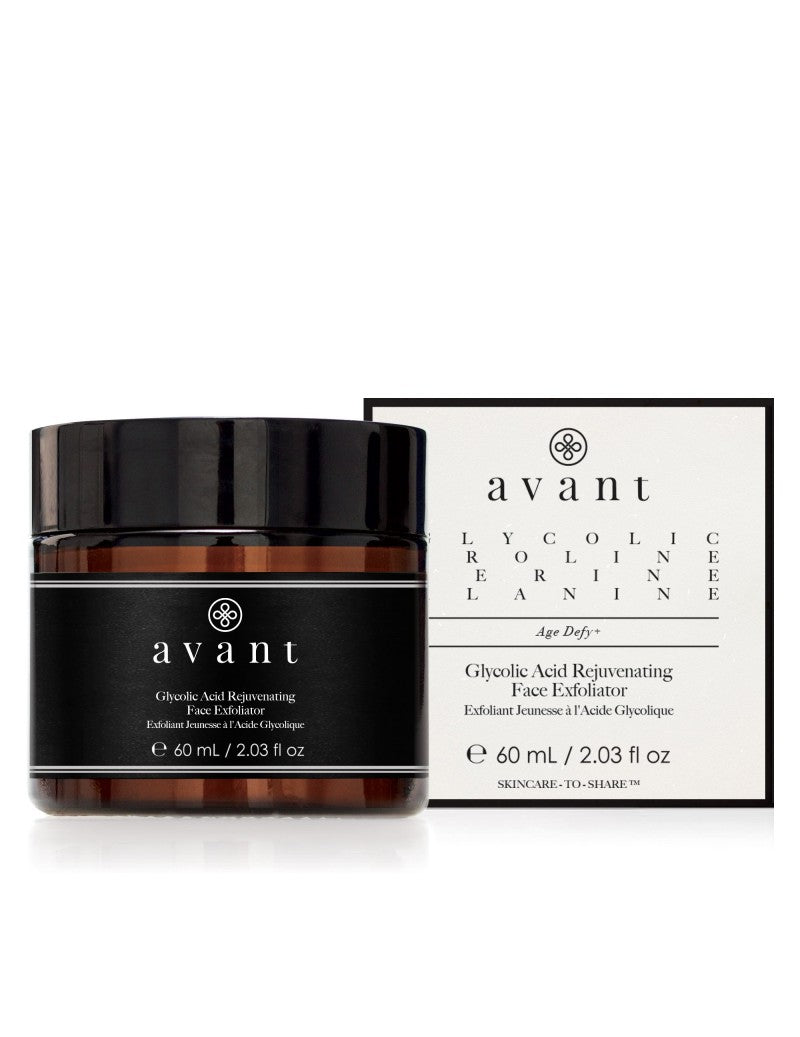 Avant Age Defy+ Glycolic Acid Rejuvenating Face Exfoliator Peeling