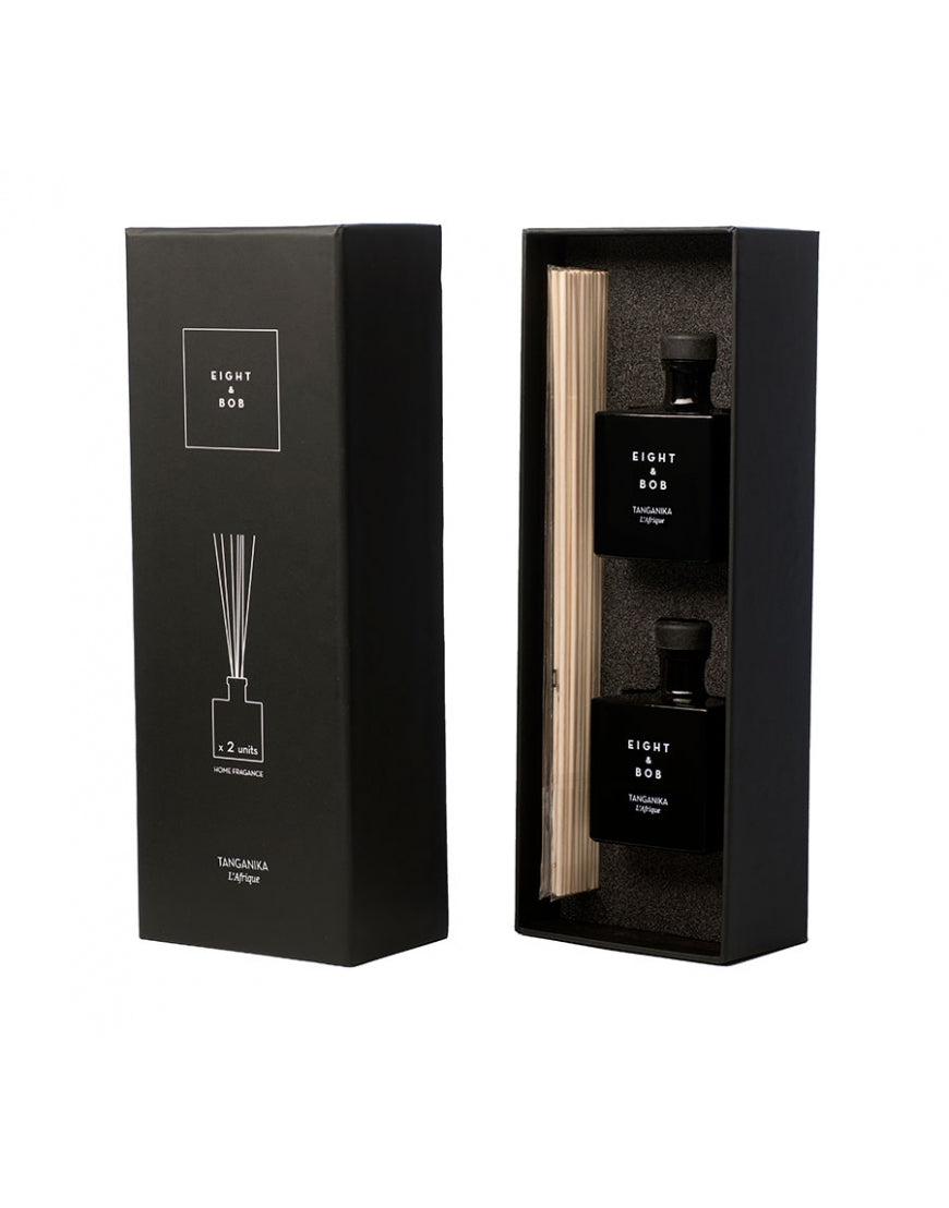 Eight & Bob Home Fragrance Reed Diffuser 2x Geurstokjes Tanganika L'Afrique