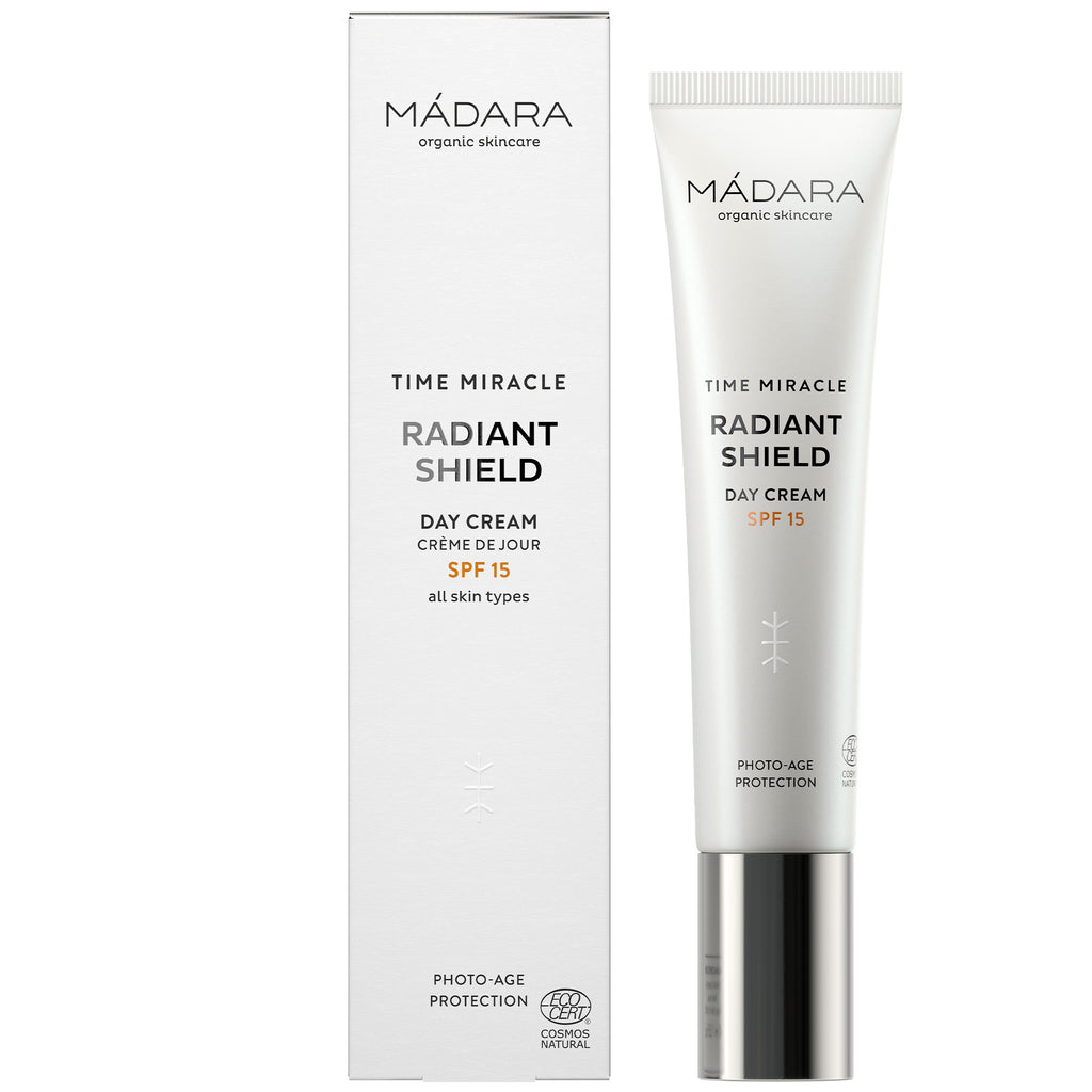 MÁDARA Skincare Time Miracle Line Radiant Shield Day Cream SPF15 Dagcrème