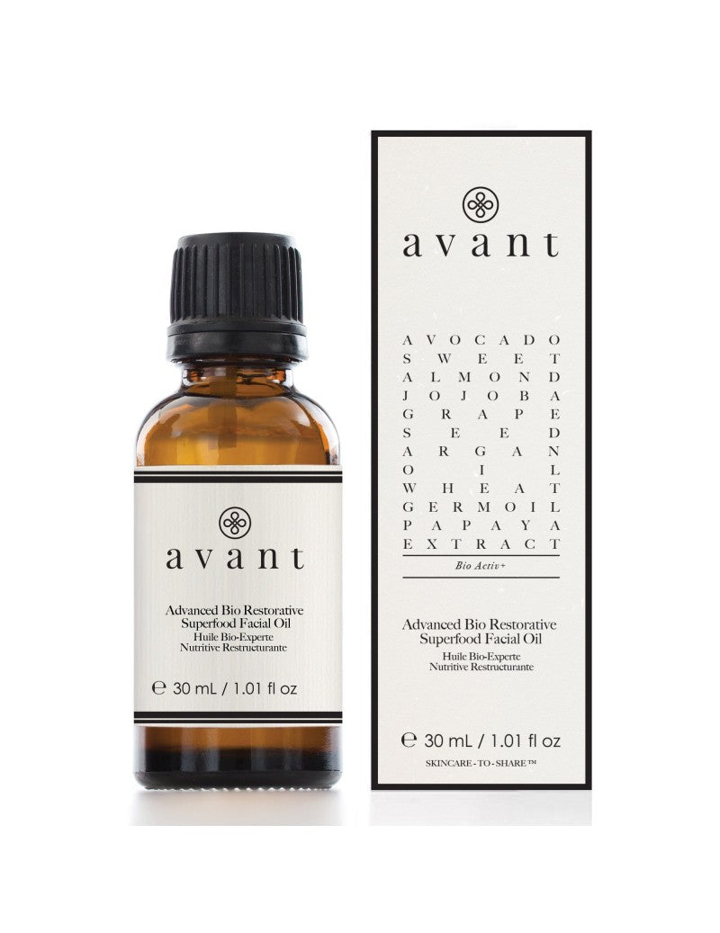 Avant Bio Range Bio Activ+ Advanced Bio Restorative Superfood Facial Oil