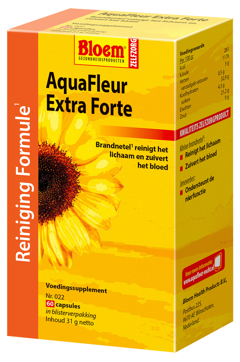 Bloem AquaFleur Capsules Reinigt Lichaam