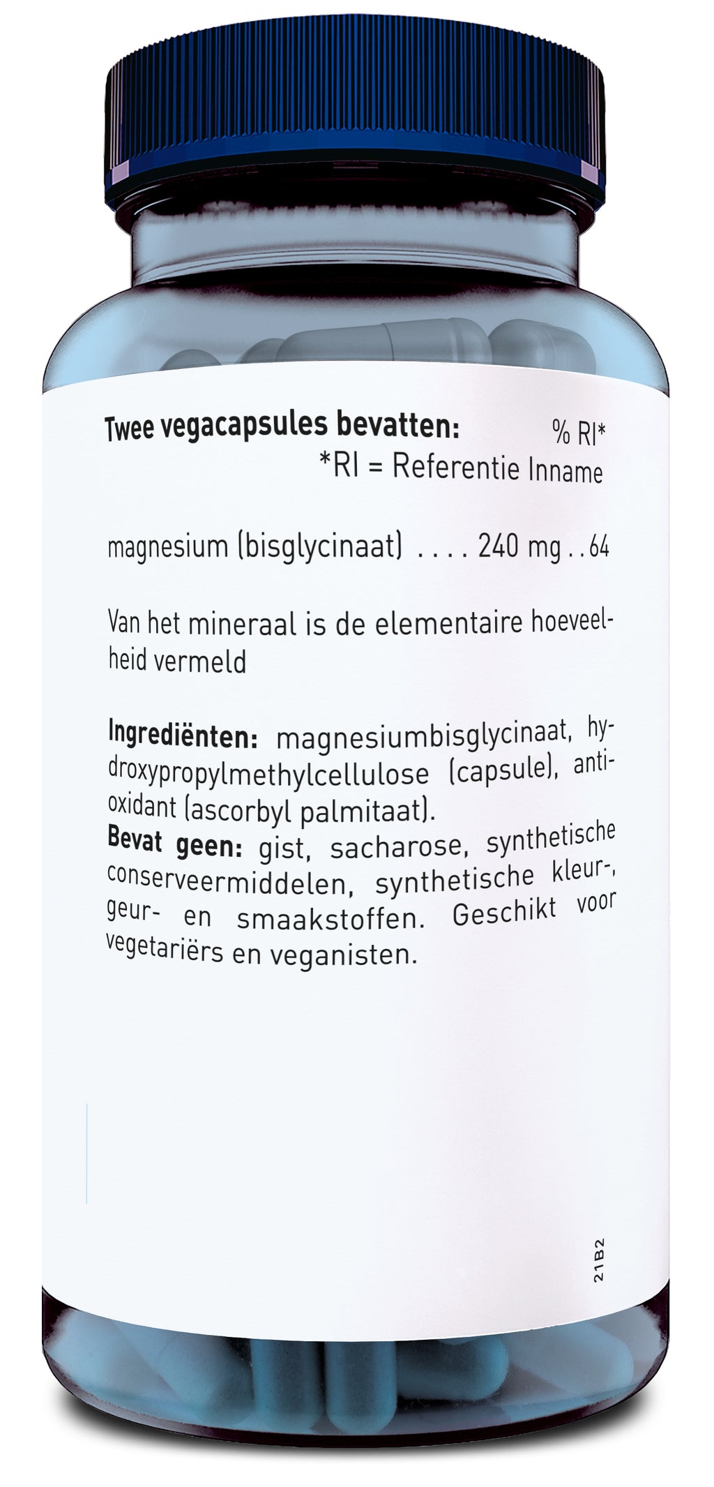 Orthica Magnesium Bisglycinaat-120 Capsules