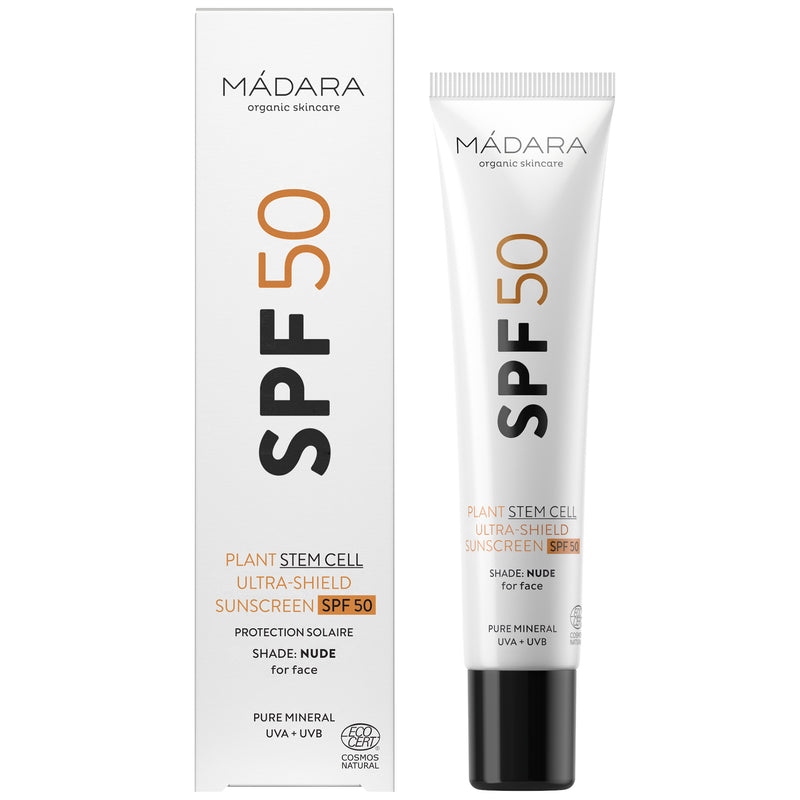 MÁDARA Skincare Sun-Face Ultra-Shield Sunscreen SPF50 Dagcrème