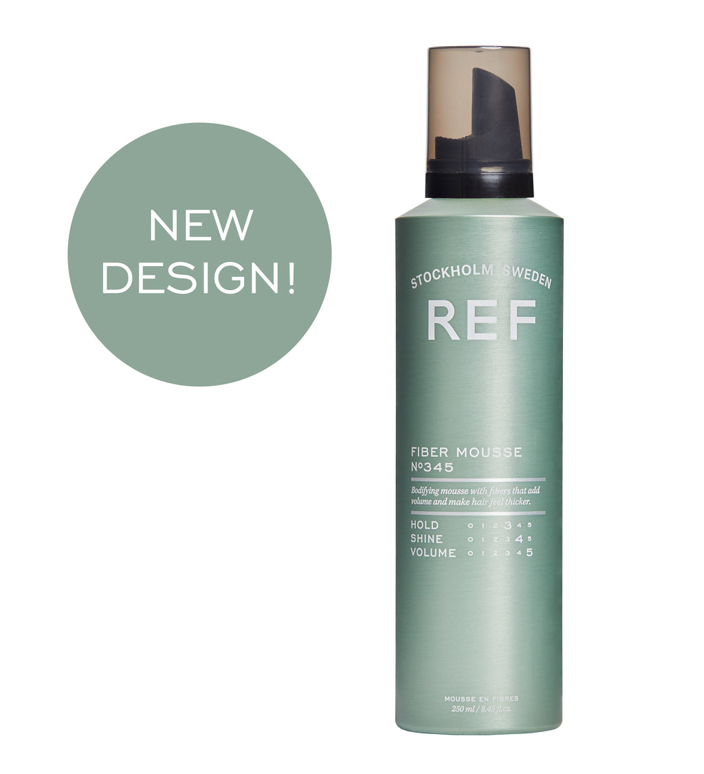 REF Styling Fiber Mousse N°345 Hold 3 - Shine 4 - Volume 5