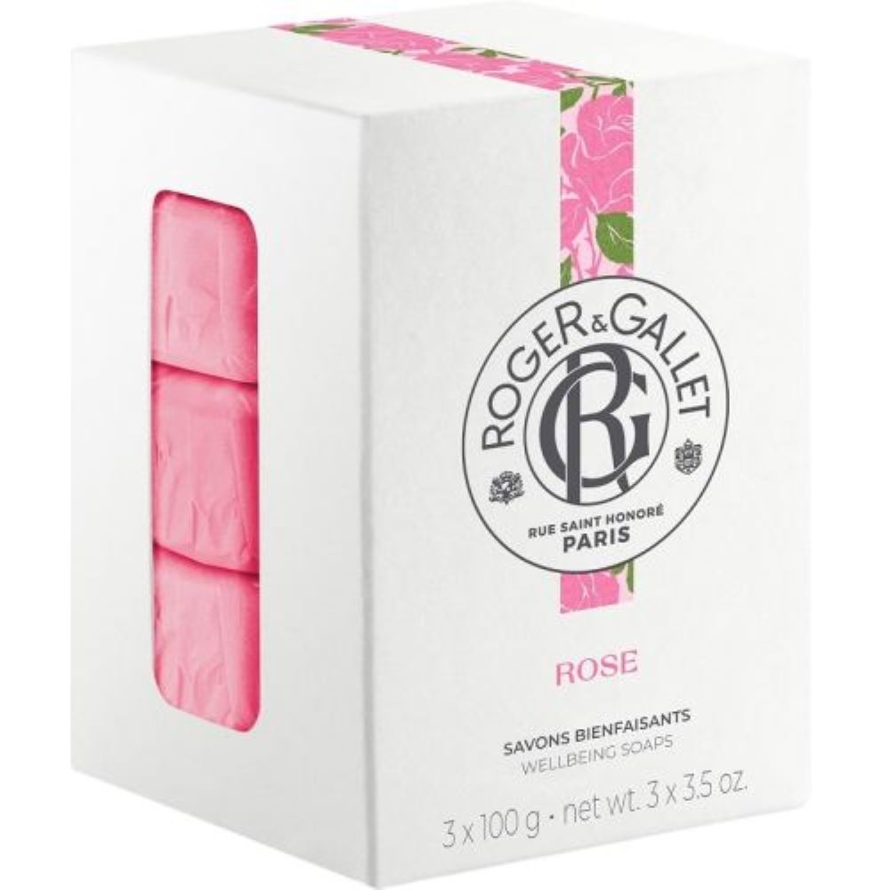 Roger & Gallet Rose Soap Set