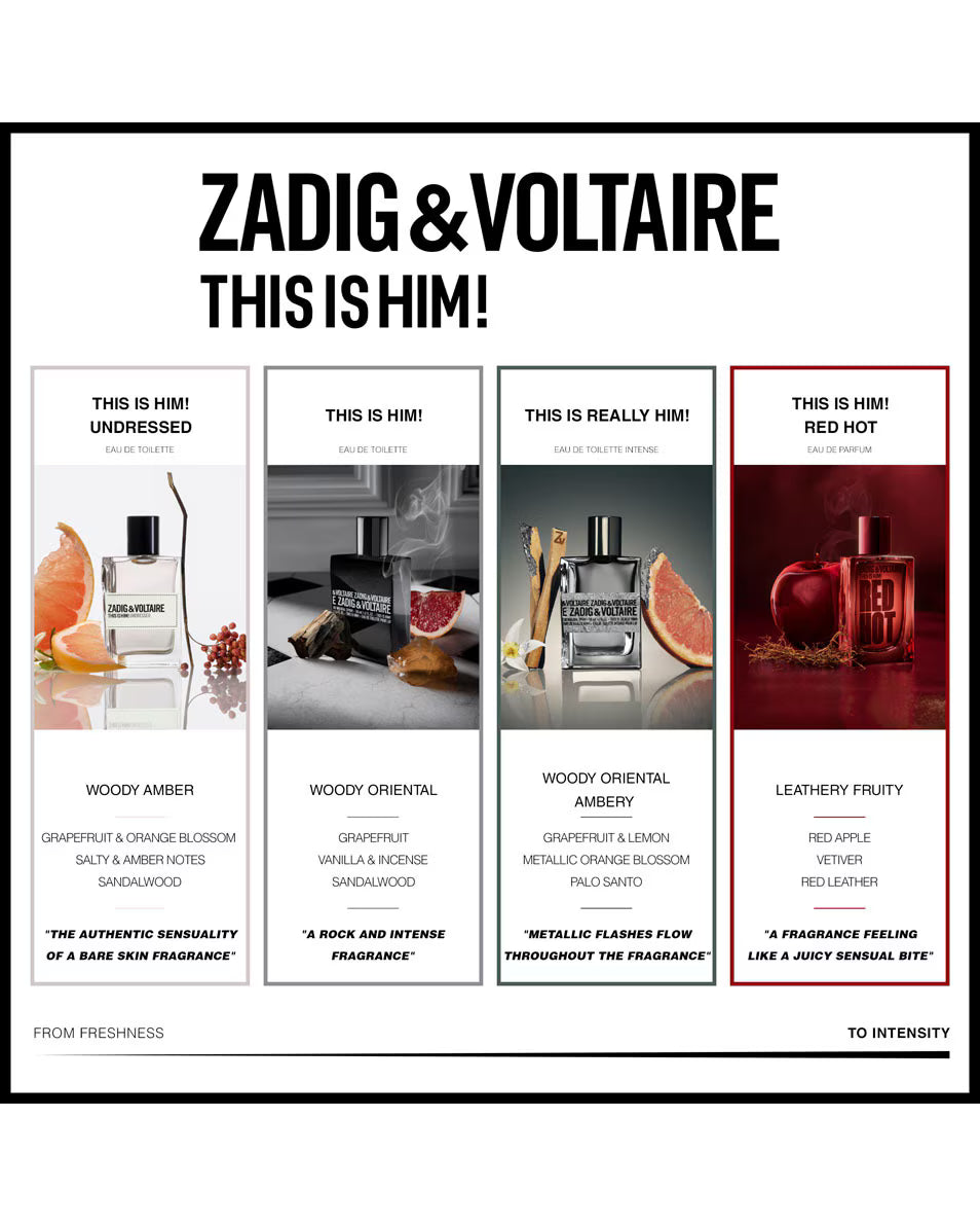 Zadig & Voltaire This is Him! Red Hot Eau de Parfum