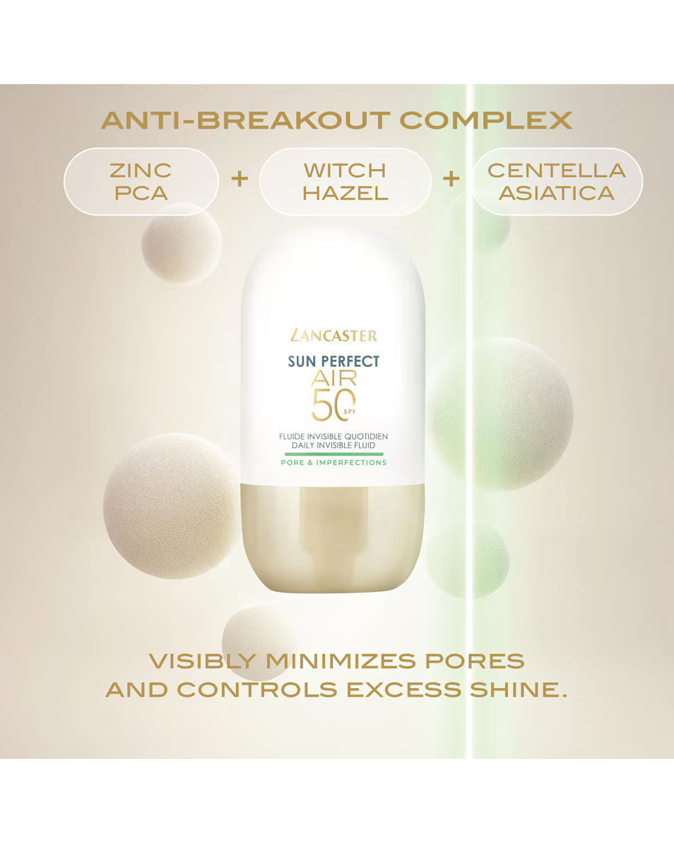Lancaster Sun Perfect Daily Invisible Fluid Pore SPF50