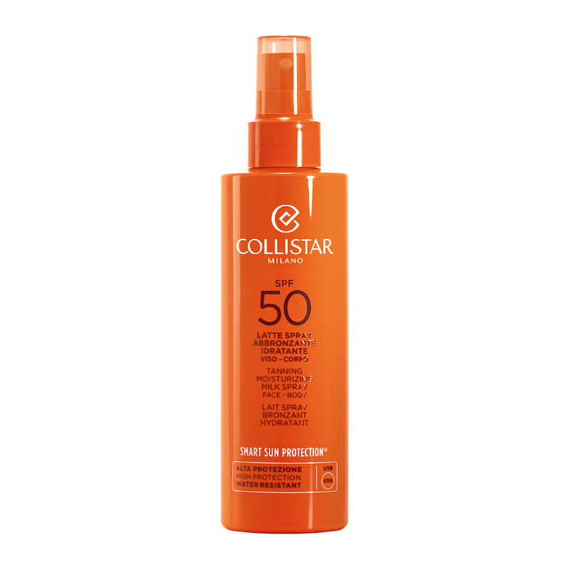 Collistar Sun Perfect Tan Tanning Moisturizing Milk Spray SPF50 Crème