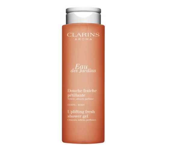 Clarins Body Eau des Jardins Uplifting Fresh Shower Gel