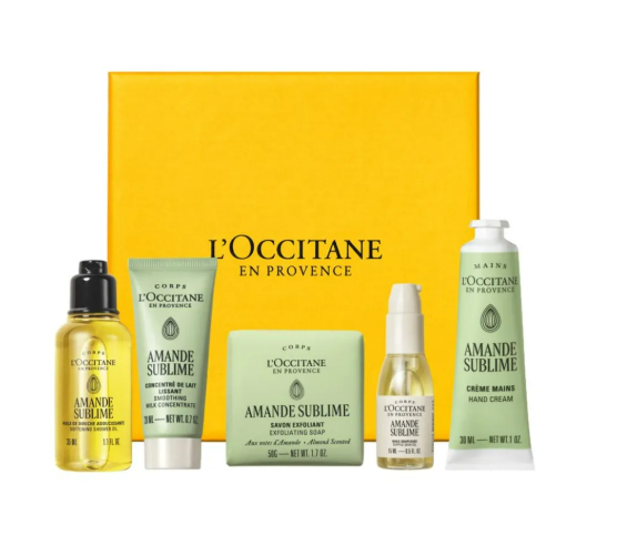 L'Occitane Collection Amande Sublime Soft Skin Routine