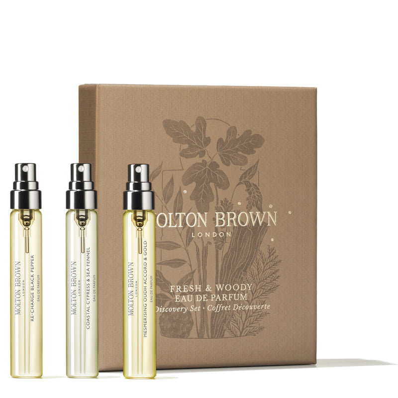 Molton Brown Fragrance Woody & Aromatic Eau de Parfum Discovery Set