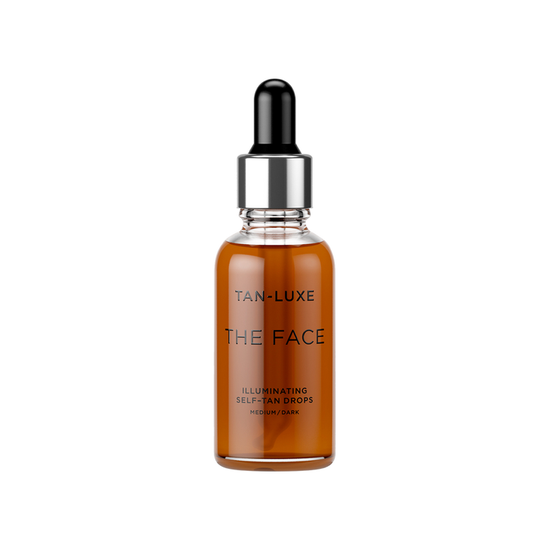 Tan-Luxe The Face Illuminating Self-Tan Drops Serum Medium/Dark