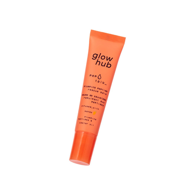 Glow Hub Treatments Pep Talk Plumping Peptide Rescue Balm Balsem Mango + Castor Oil