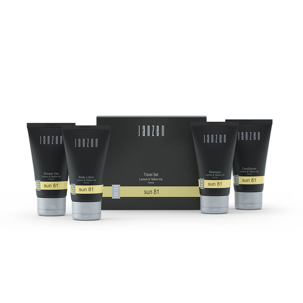 Janzen Sun 81 Travel Set Lemon & Yellow Iris