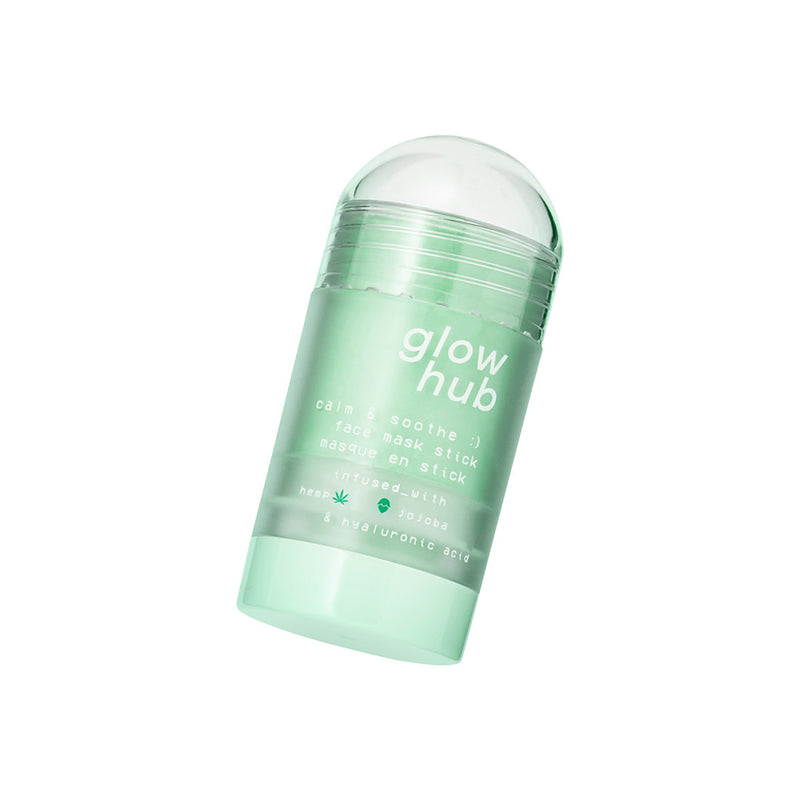 Glow Hub Exfoliators & Masks Calm & Soothe Face Mask Stick Masker Hemp + Jojoba