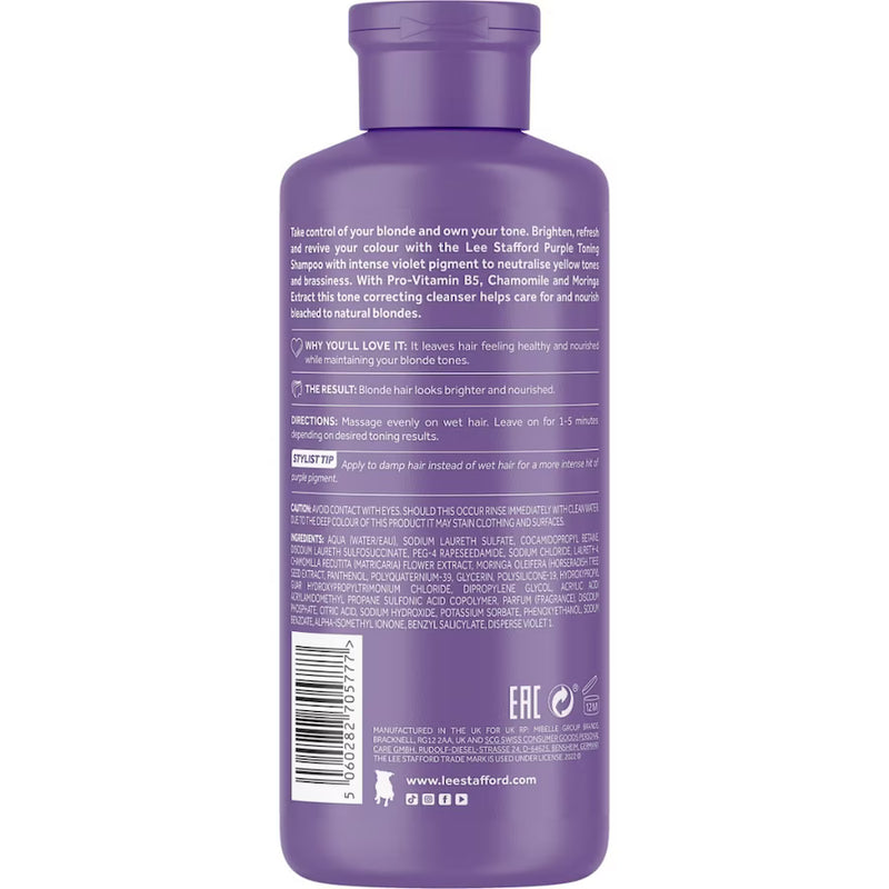 Lee Stafford Bleach Blondes Purple Toning Purple Toning Shampoo