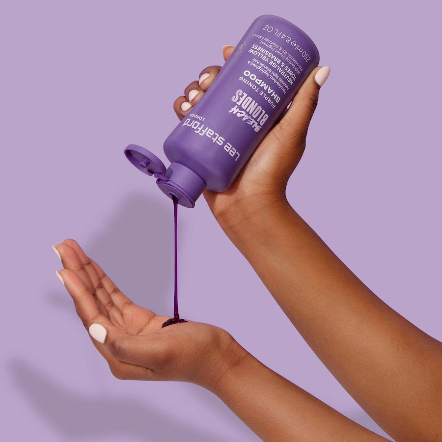 Lee Stafford Bleach Blondes Purple Toning Purple Toning Shampoo