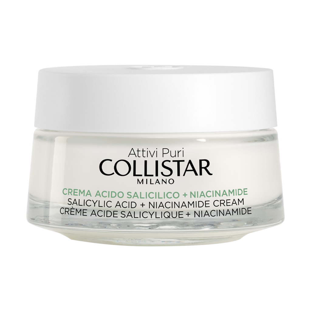 Collistar Face Attivi Puri Salicylic Acid + Niacinamide Cream Dagcrème