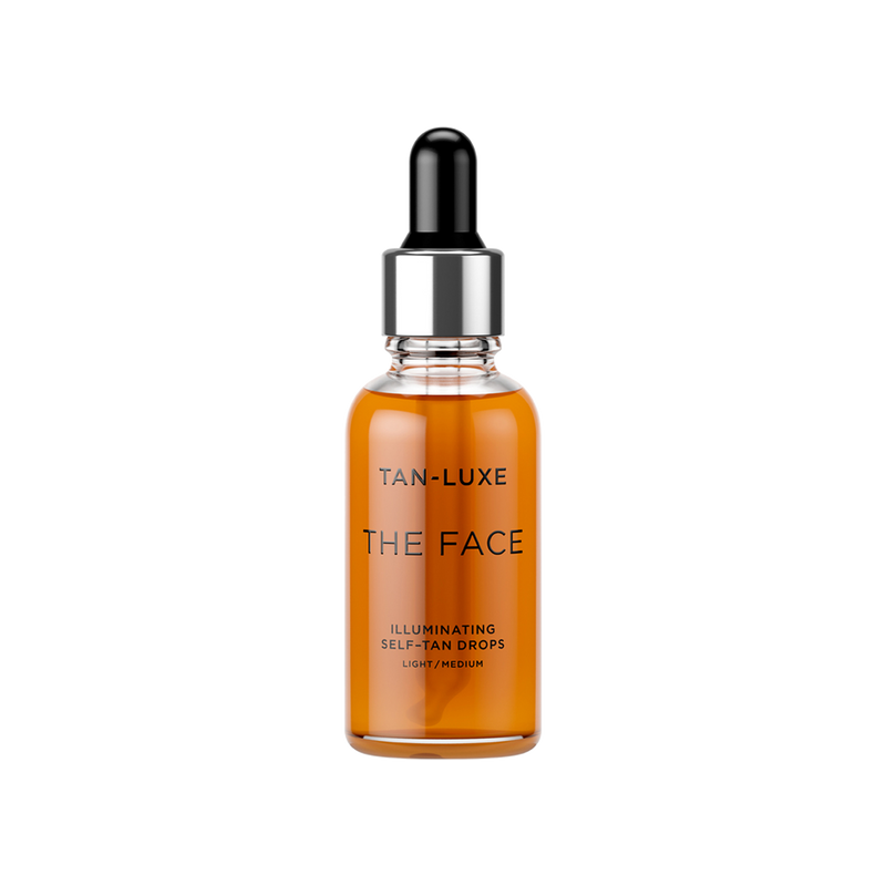Tan-Luxe The Face Illuminating Self-Tan Drops Serum Light/Medium