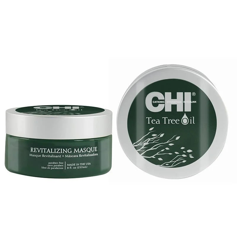 CHI Tea Tree Oil Shampoo + Conditioner + Masker Bundel