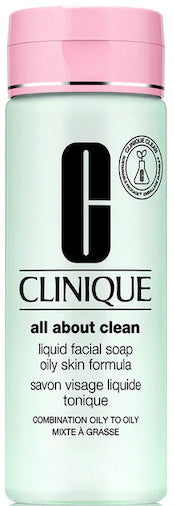 Clinique Stap 1 Liquid Facial Soap Oily Skin Formula Gel