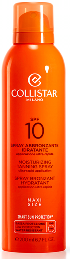 Collistar Sun Perfect Tan Moisturizing Tanning Spray SPF10