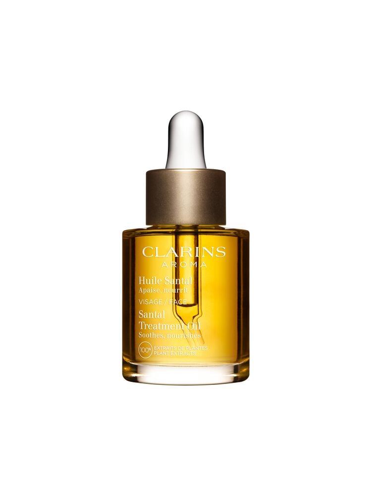 Clarins Face Treatment Oils Santal Face Treatment Oil Droge/Tot Roodheid Neigende Huid