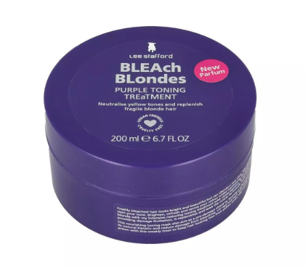 Lee Stafford Bleach Blondes Purple Toning Purple Toning Treatment Masker