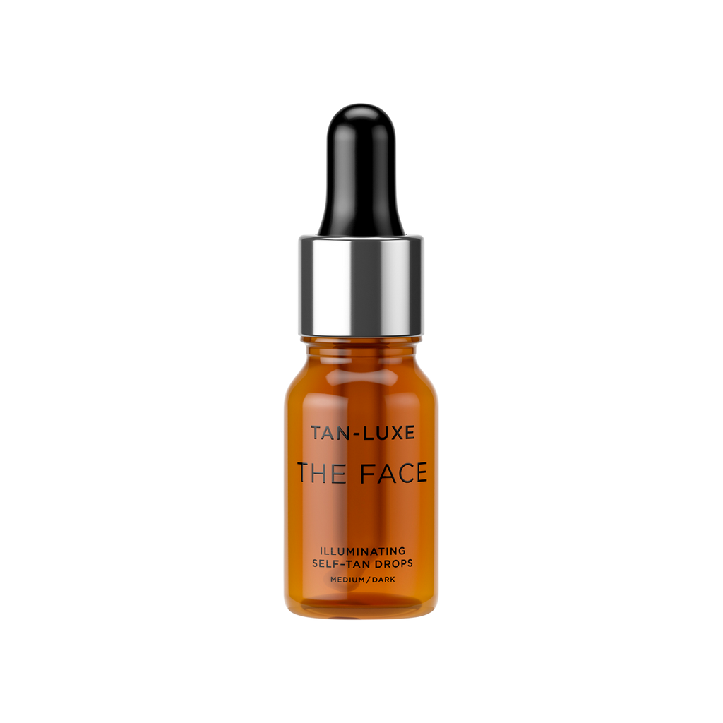 Tan-Luxe The Face Illuminating Self-Tan Drops Serum Medium/Dark