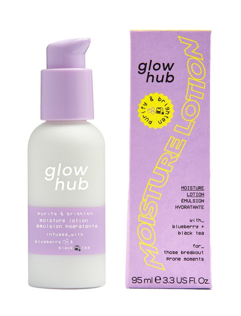 Glow Hub Moisturisers Purify & Brighten Moisture Lotion Dagcrème