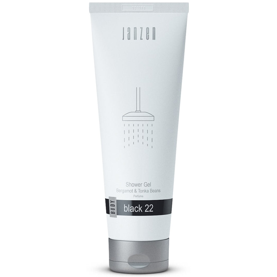 Janzen Black 22 Shower Gel Bergamot & Tonkabeans